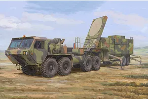 Trumpeter 1/72 US Army M983 HEMTT & MPQ-53 C-Band Tracking Radar Scaled Plastic Model Kit image 74328