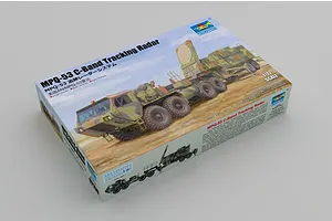 Trumpeter 1/72 US Army M983 HEMTT & MPQ-53 C-Band Tracking Radar Scaled Plastic Model Kit image 74329