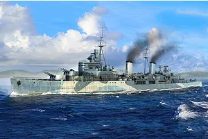Trumpeter 1/700 HMS Belfast 1942 Cruiser Scaled Plastic Model Kit
