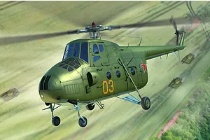 Trumpeter 1/48 Soviet Mi-4 Hound Transport Helicopter Scaled Plastic Model Kit image 74373