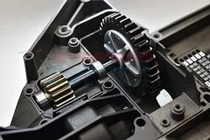 GPM Medium Carbon Steel Cush Input Driveshaft w/ Aluminium Mount & Bearing image 74399