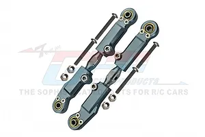 GPM Grey Aluminium & Stainless Steel Adjustable Rear Turnbuckles 2Pcs image 74400