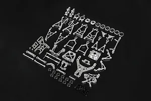 Rovan Baja Silver Aluminium Complete Suspension Upgrade Kit image 74412