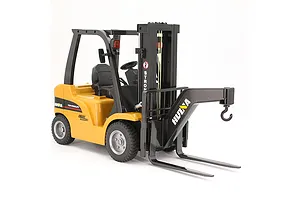 Huina Forklift with Trailer RC Construction Vehicle Electric 2WD 1/10 Scale RTR image 74459