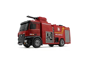 Huina Fire Truck with Water Cannon RC Fire Truck Electric 2WD 1/14 Scale RTR image 74480