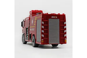Huina Fire Truck with Water Cannon RC Fire Truck Electric 2WD 1/14 Scale RTR image 74481