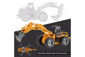 HuiNa Excavator RC Construction Vehicle 1/18 Scale RTR image 74508