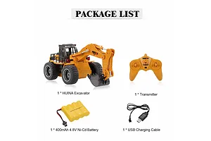 HuiNa Excavator RC Construction Vehicle 1/18 Scale RTR image 74509