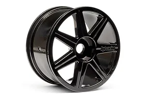 HPI 3.8" Trophy Truggy 7-Spoke Black Chrome Rims 2Pcs image 7454
