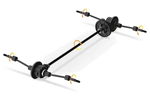 HPI RS4 Sport 3 Flux Audi E-tron Vision GT RC Touring Car Electric Brushless 4WD 1/10 Scale RTR image 74661