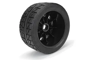 Pro-Line 5.7" Menace HP Belted MT Soft Compound Tyres on Black Raid Rims - Glued Wheels 2Pcs image 74669