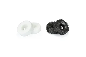 Pro-Line 1.9" Mickey Thompson Baja Pro X Predator Crawler Tyres 2Pcs w/ Foam Inserts image 74690