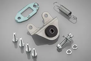 Olimat Engineering Baja 5B Silenced Exhaust Pipe Set image 74786