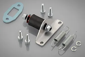 Olimat Engineering Losi 5IVE-T 2.0 Non Silenced Exhaust Pipe Set image 74791