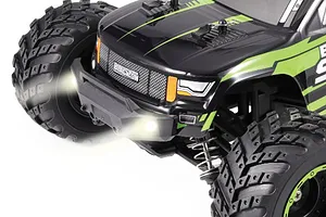 BlackZon Smyter MT RC Monster Truck Electric 4WD 1/12 Scale RTR - Green image 74907