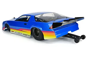 Pro-Line 1/10 1985 Blue Chevy Camaro IROC-Z 22S Drag Car Painted Body Shell image 75118