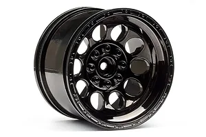 HPI 3.2" Bullet Black Chrome Rims 2Pcs image 7521
