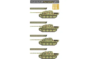 Academy 1/35 German Sd.Kfz. 173 Jagdpanther Ausf.G1 Tank Destroyer Scaled Plastic Model Kit image 75209