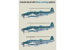 Academy 1/48 USN PV-1 "Solomon Islands Theatre" Bomber Scaled Plastic Model Kit image 75215