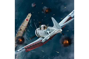 Academy 1/48 USN SBD-3 Battle of Midway Bomber Scaled Plastic Model Kit