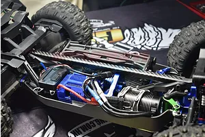 GPM Racing Traxxas Sledge Carbon Fibre T-Bar Chassis Brace image 75299