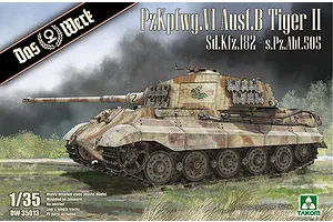 Das Werk 1/35 PzKpfwg.VI Ausf.B Tiger II Sd.Kfz.182 Tank Scaled Plastic Model Kit
