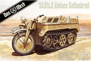 Das Werk 1/35 Sd.Kfz.2 kleines Kettenkrad Motorcycle Scaled Plastic Model Kit