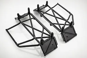 Rovan 1/5 5IVE-T Completed Painted Blue Body Shell & Roll Cage Kit image 75385