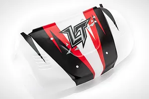 Rovan 1/5 5IVE-T Completed Painted Red Body Shell &amp;amp; Roll Cage Kit image 75389