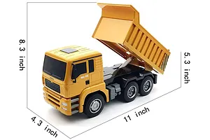 HuiNa 1332 Dump Truck RC Construction Vehicle Electric 1/18 Scale RTR image 75400