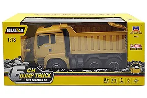 HuiNa 1332 Dump Truck RC Construction Vehicle Electric 1/18 Scale RTR image 75402