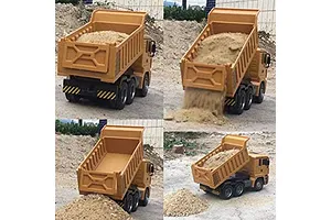 HuiNa 1332 Dump Truck RC Construction Vehicle Electric 1/18 Scale RTR image 75403