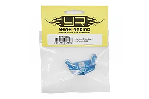 Yeah Racing blue aluminium shock mount for Tamiya XV-02 in original retail packaging.