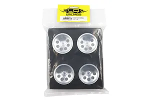 Yeah Racing 2.1" Silver Aluminium 8 Spoke Rims 4Pcs image 75520