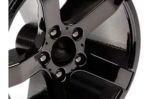 HPI 3.2" Bullet Black Chrome Rims 2Pcs image 7555