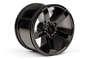 HPI 3.2" Bullet Black Chrome Rims 2Pcs image 7556