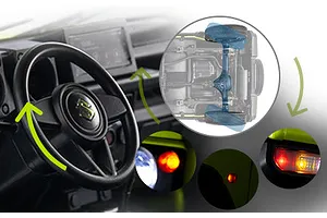 FMS Jimny RC Rock Crawler Electric 4WD 1/12 RTR - Green image 75645