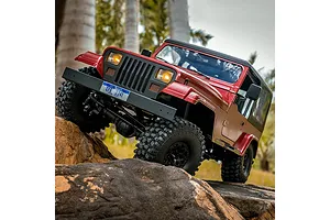 FMS Mashigan RS RC Rock Crawler Electric 4WD 1/10 Scale RTR - Red image 75679