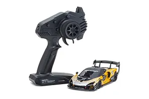 Kyosho Mini-Z McLaren Senna GTR RC Car Electric RWD RTR - 60th Anniversary Orange image 75709