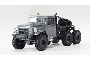 Hobby Plus CR-18 Conqueror RC Rock Crawler Electric 6WD 1/18 Scale RTR - Grey image 75730