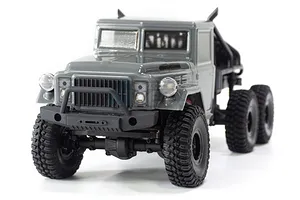 Hobby Plus CR-18 Conqueror RC Rock Crawler Electric 6WD 1/18 Scale RTR - Grey image 75734