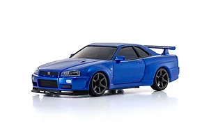 Kyosho Mini-Z Nissan Skyline GT-R R34 V.spec II Nur ASC Body Shell - Metallic Blue image 75757