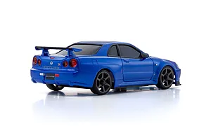 Kyosho Mini-Z Nissan Skyline GT-R R34 V.spec II Nur ASC Body Shell - Metallic Blue image 75758