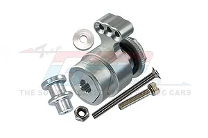 GPM Silver Aluminium 15T Servo Horn w/ Servo Saver image 75962