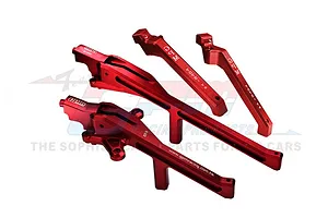 GPM Red Aluminium Chassis Brace Set image 75982