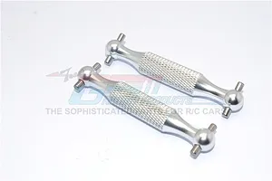 GPM 58mm Silver Aluminium Driveshafts 2Pcs