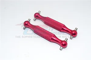 GPM 58mm Red Aluminium Driveshafts 2Pcs