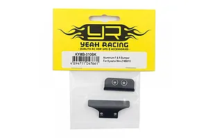 Yeah Racing Black Aluminium Front & Rear Bumpers 2Pcs image 76457