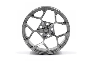 Yeah Racing Gunmetal Aluminium Transmitter Steering Wheel Set image 76477