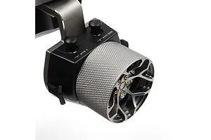 Yeah Racing Gunmetal Aluminium Transmitter Steering Wheel Set image 76480